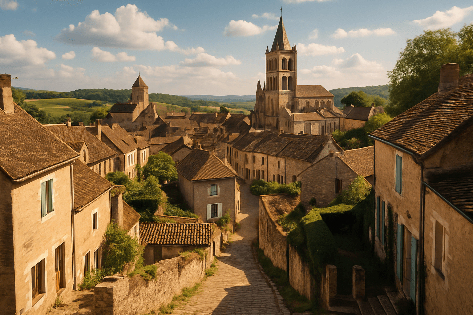 beaux villages bourgogne