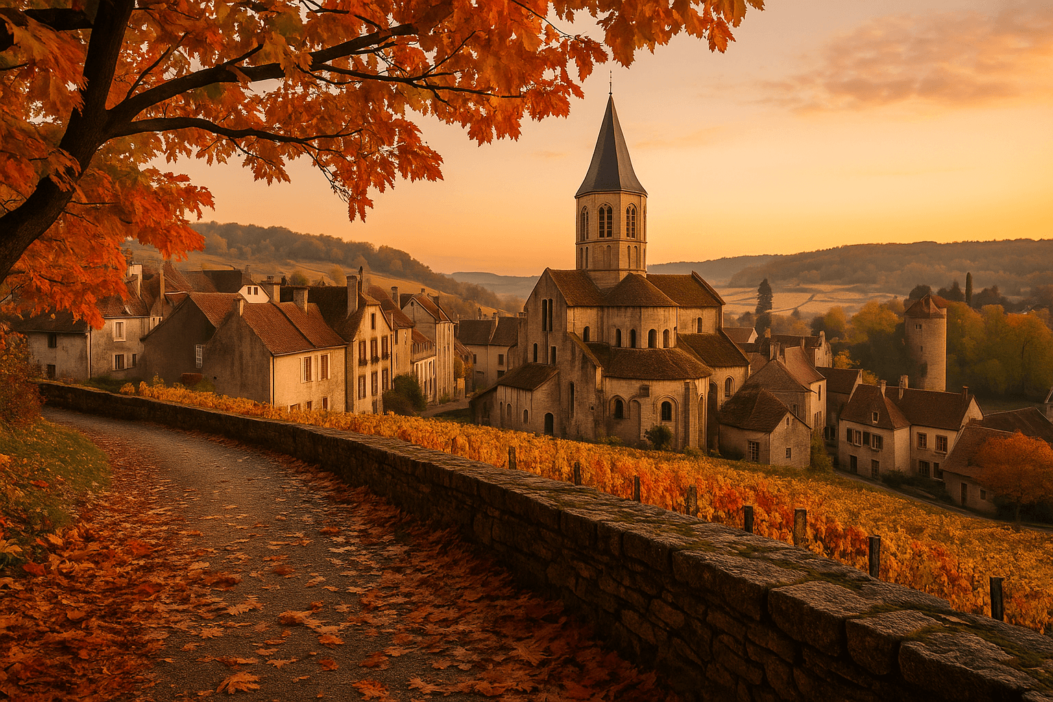 automne en bourgogne