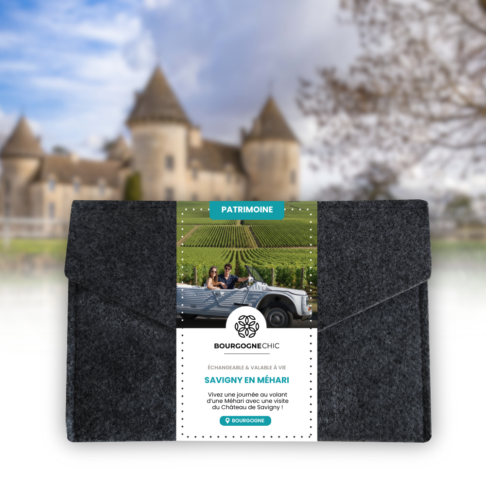 Coffret Cadeau Citroën MÉHARI • Escapade libre en duo + Visite du Château de Savigny