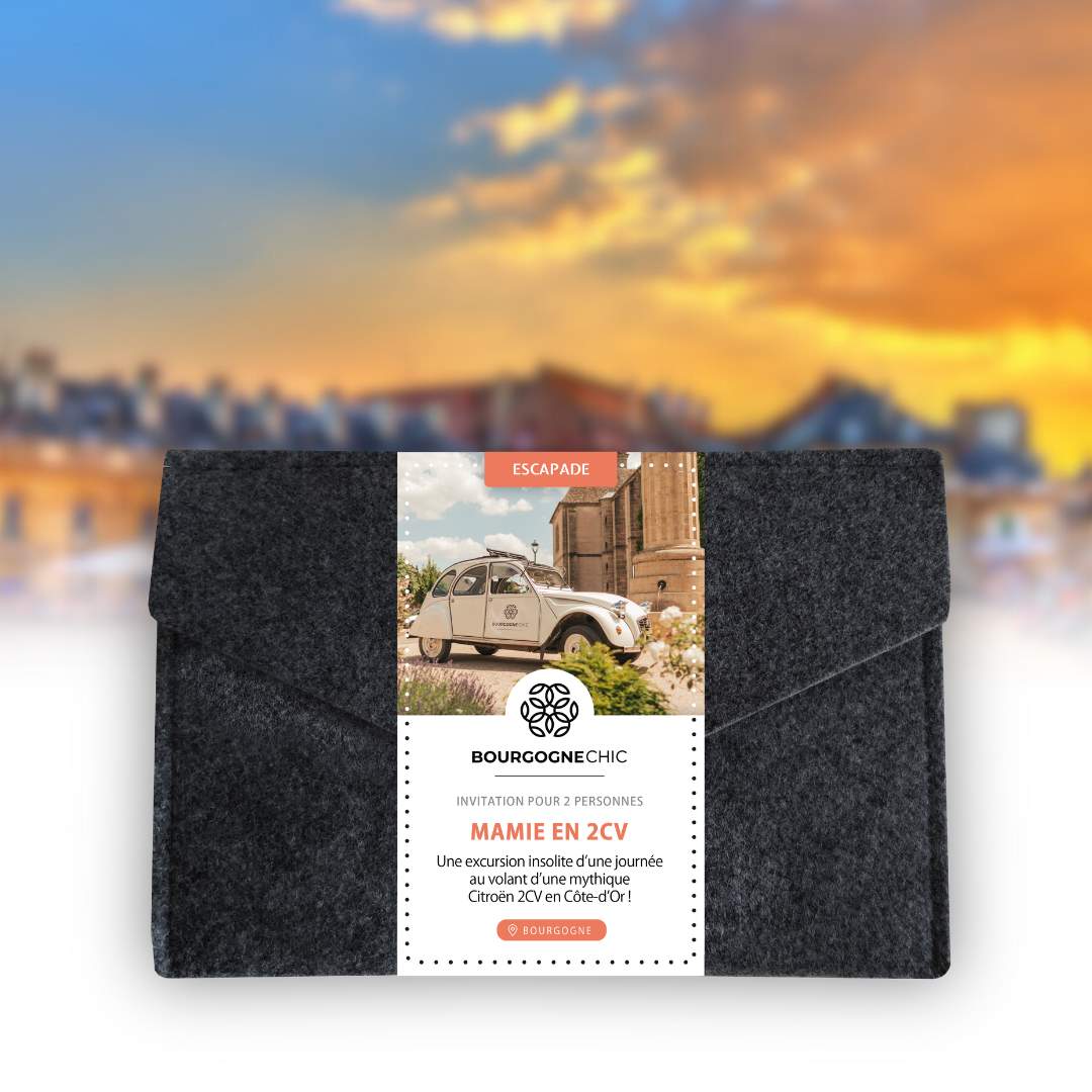 Coffret Cadeau Citroën 2CV • Mamie en 2CV • 1 Journée en duo
